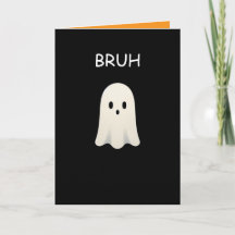 Cartão de Halloween da Geração Alpha