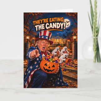 Cartão de Halloween Engraçado do Trump | Halloween