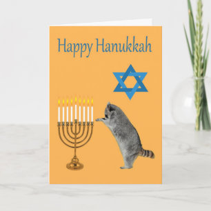 Cartão de Hanukkah