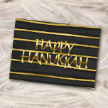 Cartão de Hanukkah com distribuição de carvão Dour<br><div class="desc">Designs de Umua. Impresso e enviado pela Zazzle ou suas afiliadas.</div>