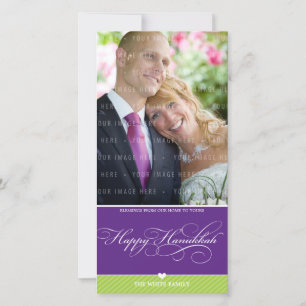 CARTÃO DE HANUKKAH DA FOTO:: tipo bonito - 2