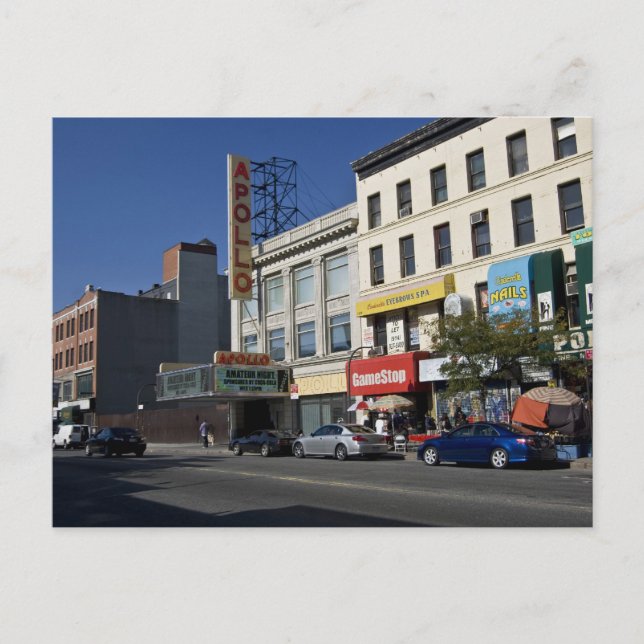 cartão de harlem (Frente)