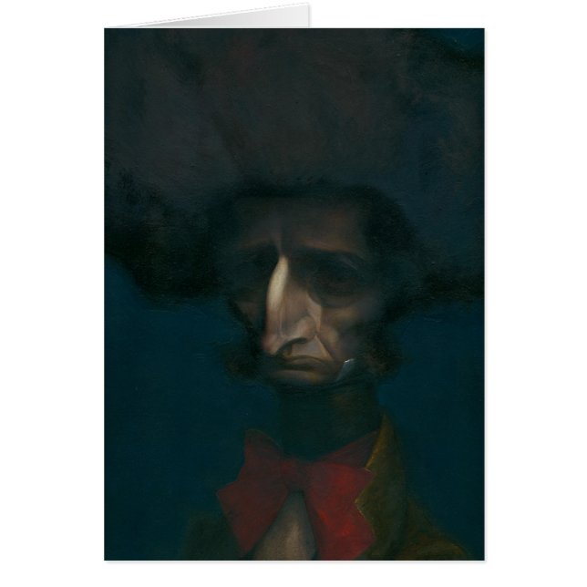 Cartão de Hector Berlioz (escuro) (Frente)