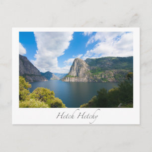 Cartão de Hetch Hetchy Yosemite