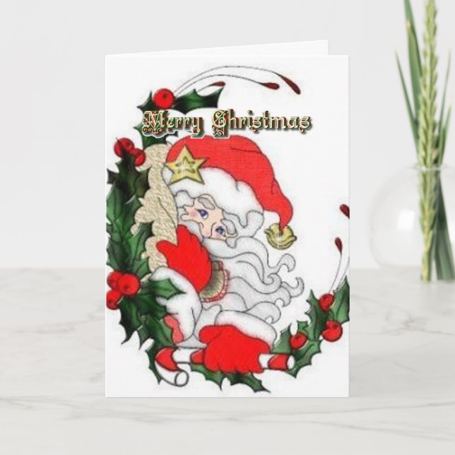 Cartão de História de Natal (Frente)