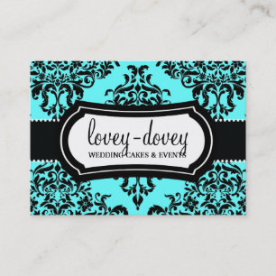Cartão De Horário 311 Turquesa da placa de compromisso Lovey Dovey D