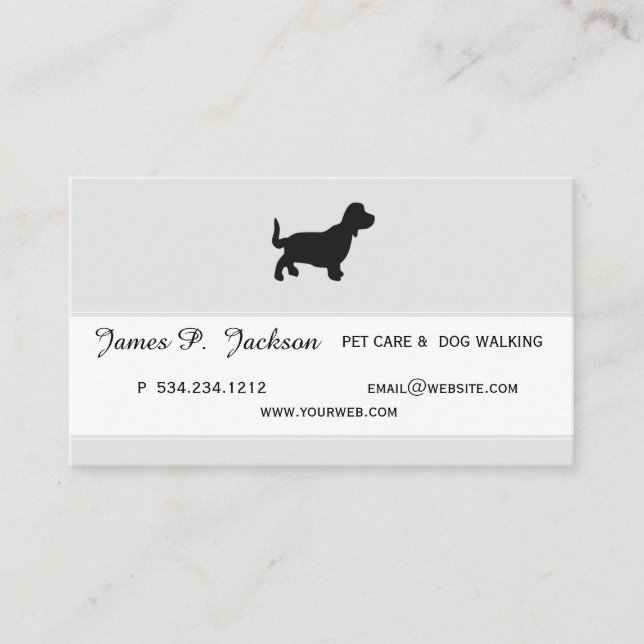 Cartão De Horário Adulação ganhada o animal de estimação o mais (Frente)