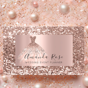 Cartão De Horário Blogueiro de Moda do Planejador de Eventos de Casa