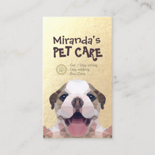 Cartão De Horário Cachorro Baixo Pet Care Alvenaria Comida Salão