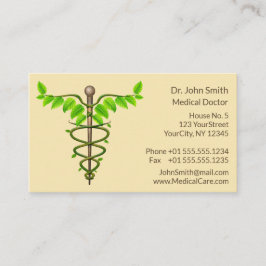 Cartão De Horário Caduco Médico alternativo deixa bege verde