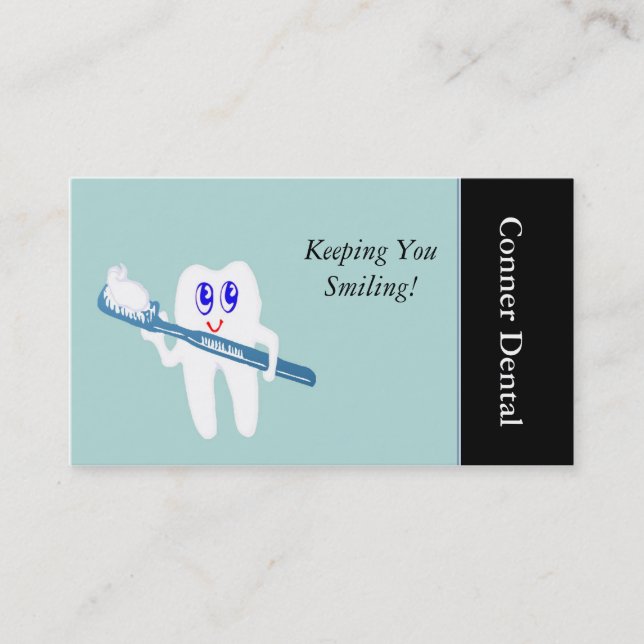 Cartão De Horário Compromisso Dental (Frente)