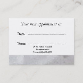 Cartão De Horário Compromisso Médico Russo