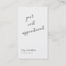 Compromisso Preto e Branco Moderno