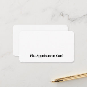 Cartão De Horário Crie seu Personalizado 3.5" x 2.0" Plano