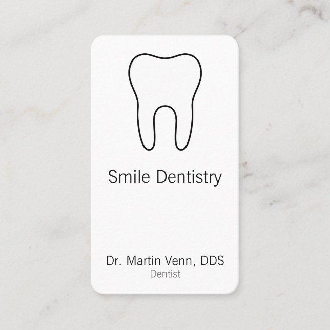 Cartão De Horário Dente (Frente)