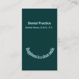 Cartão De Horário Dentista