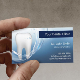 Cartão De Horário Dentista Profissional Flui Dentação Dentária De