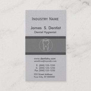 Cartão De Horário Designs de Compromisso de Dentista Moderno de Dese