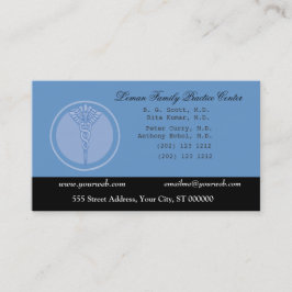 Cartão De Horário Doutor M.D. Negócio e nomeação