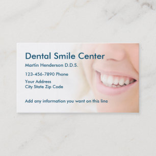 Cartão De Horário Escritório do dentista