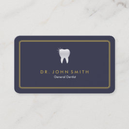 Cartão De Horário Frame Real Blue Dental Compromisso
