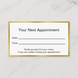 Cartão De Horário Fronteira Dourada Falsa Profissional