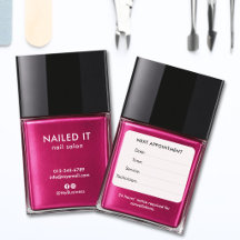 Garrafa de Esmalte Rosa Vibrante para Compromisso
