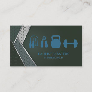 Cartão De Horário Ícones do equipamento Gym   Malhação Health