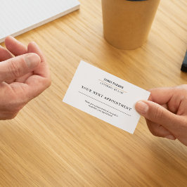 Cartão De Horário Lawyer Attorney At Law Classy White