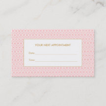 Lembrete de Compromisso do Salão de Latência Rosa