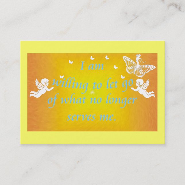 Cartão De Horário Lembrete diário - querendo deixar para ir (Frente)