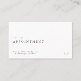 Cartão De Horário Logotipo Dentista