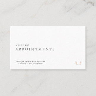 Cartão De Horário Logotipo Dentista