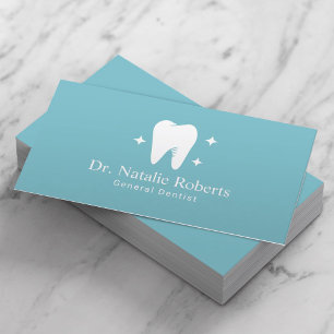 Cartão De Horário Logotipo Dentista Brilhante Dentista Dente Dentist