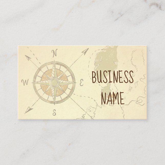 Cartão De Horário Mapa (Frente)