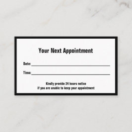 Cartão De Horário Modelo do Gabinete do Médico Profissional