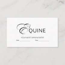 Monograma - Letra E Cavalo