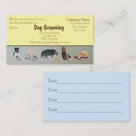 Cartão De Horário nomeação de serviços de manutenção de cadelas e de