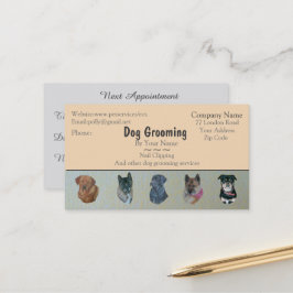 Cartão De Horário nomeação de serviços de manutenção de cadelas e de