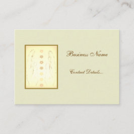 Cartão De Horário Nomeação holística do design