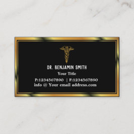 Cartão De Horário Nomeação para o Serviço Médico Elegante Profission