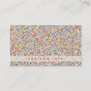 Cartão De Horário Pintura por Aquarela Moderna Expressionista