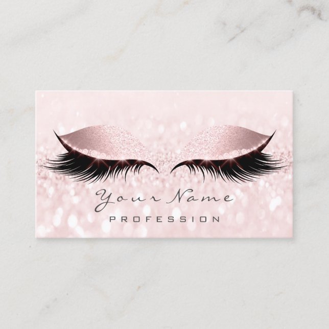 Cartão De Horário Placa de Compromisso da Pinça da Cinza de Lashes d (Frente)