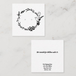 Cartão De Horário Placa de exibição estática de correia de floresta