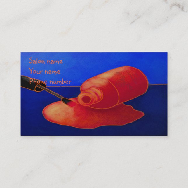 Cartão De Horário Polonês derramado (Frente)