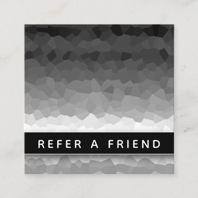 Cartão De Horário Profissional Elegante Moderno de Ombre Negro e Bra (Frente)