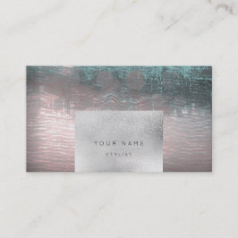 Cartão De Horário Próxima Rosa de Compromisso Dourada de Pintura do 