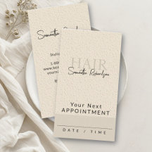 Salão de Cabeleireiro Earthy Modern Boho Compromis