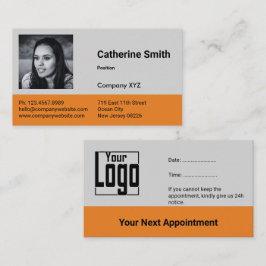 Cartão De Horário Serviço de Imagem Personalizada Profissional para