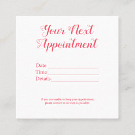 Cartão De Horário simples e mínimo adicionar seu nome texto figuras